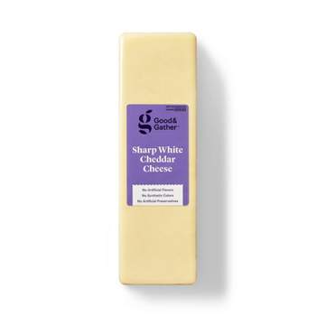 Sharp White Cheddar Cheese - price per lb - Good & Gather™
