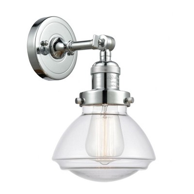 Olean - 1 Light Wall Sconce In Industrial Style-7.75 Inches Tall and 6.75 Inches Wide