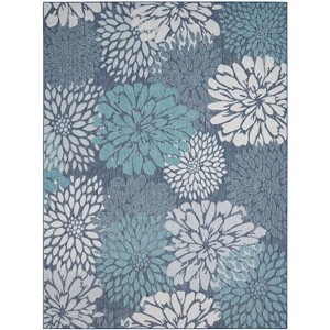 Nourison Garden Oasis Tropical Bloom Indoor/Outdoor Rug - 1 of 4