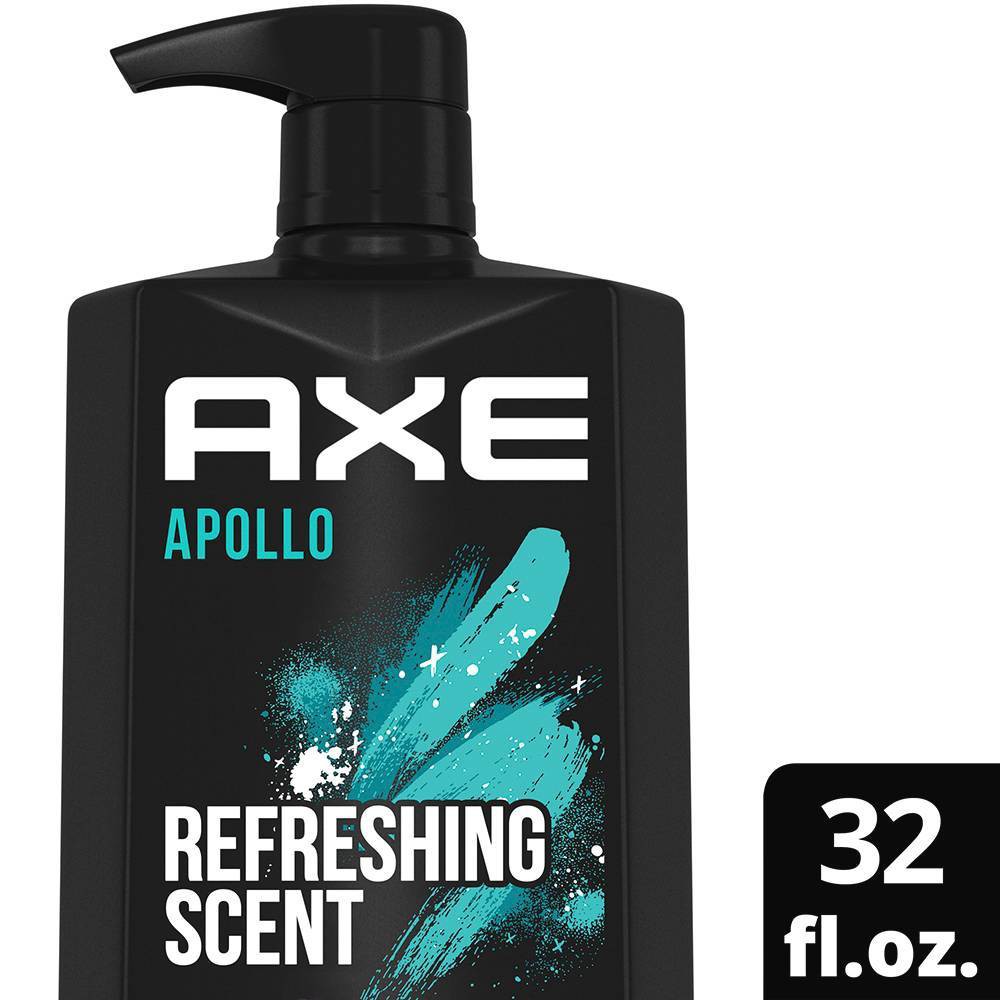 Photos - Shower Gel AXE Apollo Body Wash - 32 fl oz 