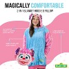Plushible Sesame Street Abby Cadabby Adult Snugible Blanket Hoodie & Pillow - 2 of 4