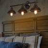 Costway Modern Industrial 3-Light Bathroom Wall Sconce Fixture Vanity/Bathroom Wall Lamp - 4 of 4