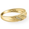 Pompeii3 1/5ct Mens Diamond Ring 10K Yellow Gold - 2 of 4