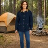 da-sh Women's Medium Wash Denim Barn Coat - 4 of 4
