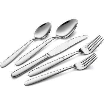Bruntmor Stainless Steel Flatware Cutlery Set - 45 Pieces