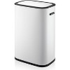 14.5 Gallon/55L Automatic Motion Sensor Trash Can with Soft-Close Lid & Handle, Stainless Steel Touchless Waste Bin - 2 of 4