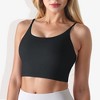 Anna-Kaci Women's Scoop Neck Stretchy Cropped Sports Athletic Bra - image 2 of 4