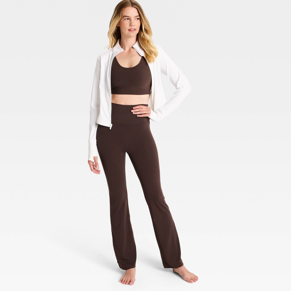 Women's Everyday Soft Ultra High-Rise Flare Leggings - All In Motion™ - thumbnail 9