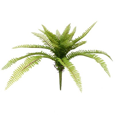 Vickerman 19" Artificial Green Long Fern Spray.