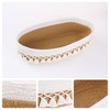 REGALWOVEN Cotton Rope Self-supporting Handcrafted Compact Multi-Use Open Storage Bins 13 x 5.9 x 3.9 Inch 1 Pack - 2 of 4