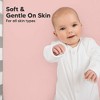 KeaBabies 2pk Soothe Fitted Crib Sheets Neutral, Organic Baby Crib Sheets, Fits Standard Nursery Baby Mattress - 4 of 4