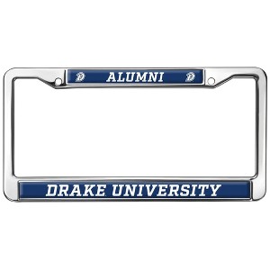 Drake Unversity Alumni Full Size Standard License Plate Metal Frame - 1 of 4