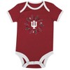 NCAA Indiana Hoosiers Infant Boys' 3pk Bodysuit - 2 of 4