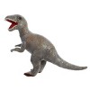 Aurora Medium Velociraptor Dinos & Dragons Ferocious Stuffed Animal Gray 12" - 2 of 4