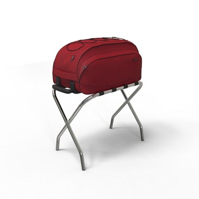 Hastings Home Folding Luggage Rack and Suitcase Stand