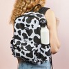 Zodaca Mini Cow Print Backpack with Adjustable Straps, Small Shoulder Bag for School, Traveling and Concerts, 12.5x4.5x15 In - 2 of 4