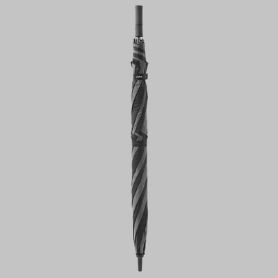 Men's Golf Umbrella - Black/Gray - image 3