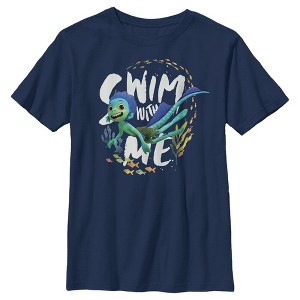 Boy's Luca Swim With Me T-Shirt - 1 of 4