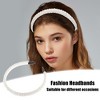 Unique Bargains Women's Faux Crystal Headband 0.59" Wide 1Pc - 2 of 4