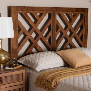 Baxton Studio Aliya Wood Headboard - 1 of 4