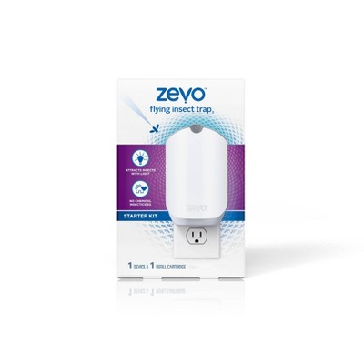 Zevo Flying Insect Trap Starter Kit - 2pc (1 Device + 1 Refill)