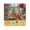 Sunsout Kittens and the Aquarium 500 pc Large Pieces  Jigsaw Puzzle 42973 - 3 of 4