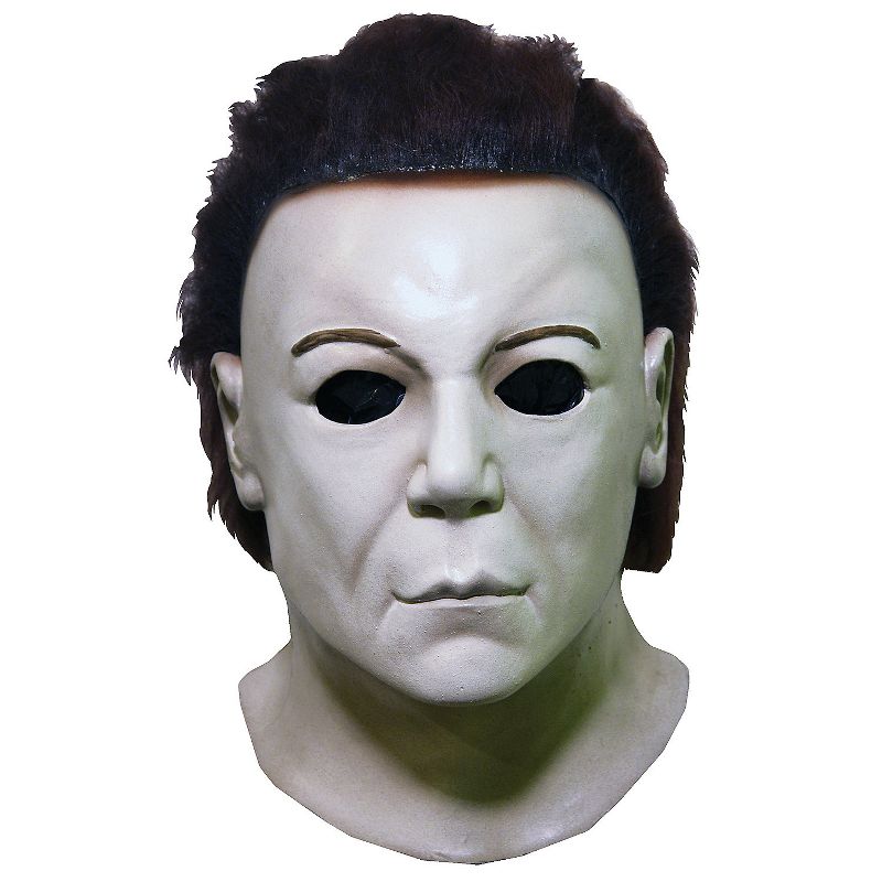 Mens Halloween Resurrection Michael Myers Costume Mask - 13 in. - White, 1 of 2