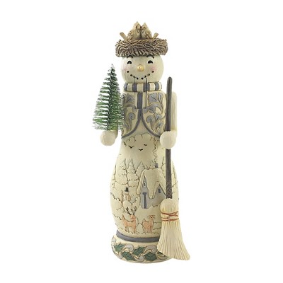 Jim Shore 10.5" Deck The Woodlands Woodland Nutcracker  -  Decorative Figurines