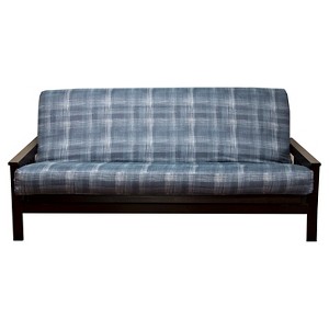 Dungaree Blue Dungaree Futon Cover (Full) - Siscovers