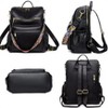 Wikineon Premium PU Leather Backpack: Stylish, Durable & Versatile ¨C Ideal for Daily Commutes, School, or Travel with Spacious Compartments - 4 of 4