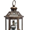 SPI Home Hanging Fairy Lantern – 15" H Bronze Metal Garden Sculpture with Lantern Holder - 2 of 3