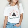 Simply Sage Market Women's Road Less Traveled Road Short Sleeve Graphic Tee - 2 of 4