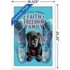 Trends International Jim Baldwin - Faith, Freedom, Family Framed Wall Poster Prints - 3 of 4