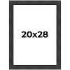 PosterPalooza | Traditional Black Picture Frame - UV Acrylic, Foam Board Backing, Hanging Hardware - 2 of 4
