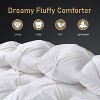 APSMILE Pinch Pleat Feather Down Comforter Queen Size, Ultra Soft Cotton Blend Cover, All-Season Fluffy Duvet Insert - 3 of 4