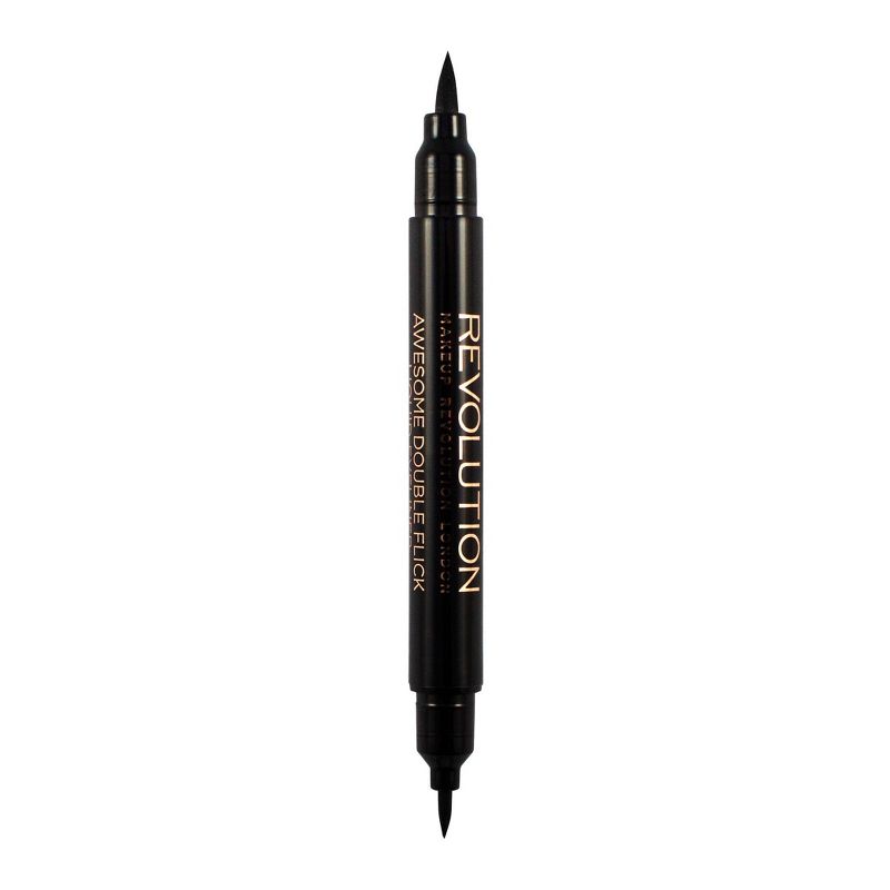 Makeup Revolution Thick and Thin Dual Liquid Eyeliner - Black - 0.60 fl oz, 4 of 5