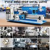 Mini Metal Lathe Variable Speed Metalworking Machine 550W 2250 RPM With Box - 4 of 4