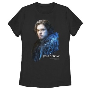 Women's Game of Thrones Jon Snow Night's Watch T-Shirt - 1 of 3