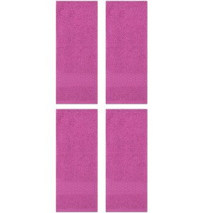 Unique Bargains Bathroom Durable Lightweight Quick Drying Cotton Hand Towel 4 Pcs - 1 of 4
