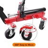 Wheel Dolly, Car Jack - Set of 2 Hydraulic Tire Jack with 1500-Lbs Capacity, Mechanical Car Skates for Truck, RV, Trailer - 2 of 4