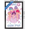 Trends International Netflix KPop Demon Hunters (2025) - Saja Boys Soda Pop Framed Wall Poster Prints - 3 of 4
