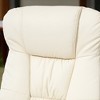 Mshliw PU Leather Swivel Recliner Chair with Ottoman, Upholstered Lounge Chair with Wrapped Base for Living Room, Bedroom or Office - 4 of 4