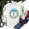 Simply Sage Market Women's Graphic Sweatshirt Nutcracker Wreath Coquette - 2 of 4