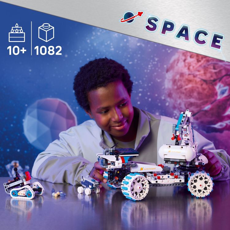 LEGO Technic Lunar Outpost Moon Rover Space Vehicle 42211, 2 of 7