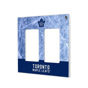 NHL Eastern Conference Teams Ice Wordmark Hidden-Screw Light Switch Plate for Double Rocker - 1 of 4