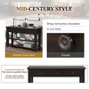 Modern Entryway Table, 48" Pine Wood Console Table with 3 Top Drawers and 2 Open Style Bottom Shelves, for Living Room, Dining Room and Corridor - 4 of 4