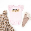 The Juniper Shop Boho Little Peanut Flutter Sleeve Bodysuit - 18M - Ballerina - 3 of 4