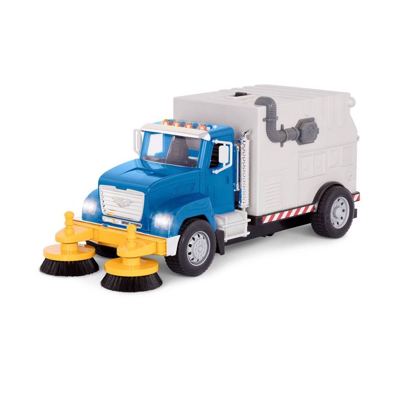 DRIVEN by Battat &#8211; Large Toy Truck with Movable Parts &#8211; Street Sweeper, 1 of 8