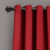 Set of 2 Insulated Grommet Top Blackout Curtain Panels - Lush Décor - 2 of 4