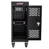 Laptop Rolling Cart, Laptop Cart With Steel Partition, Cable Management Strip,16-Compartment Removable Charging Cart - 2 of 4